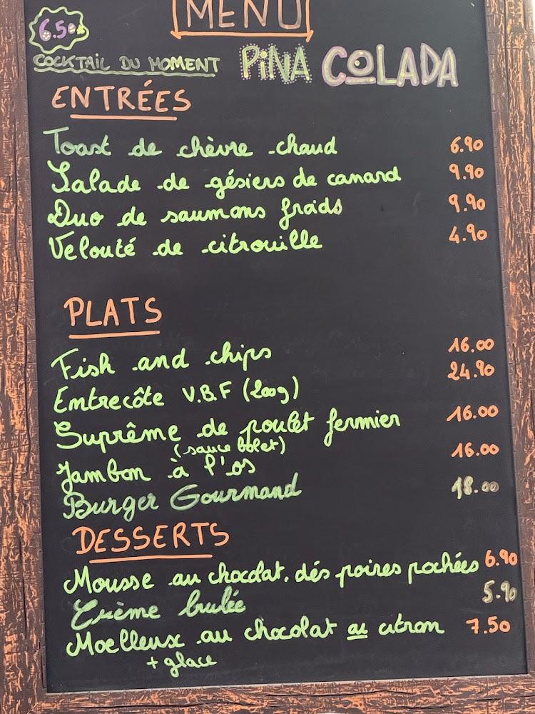 Au comptoir gourmand - Menu Image 1